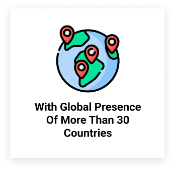 With global presence