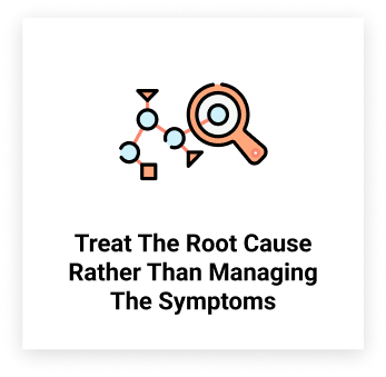 Treat the root cause